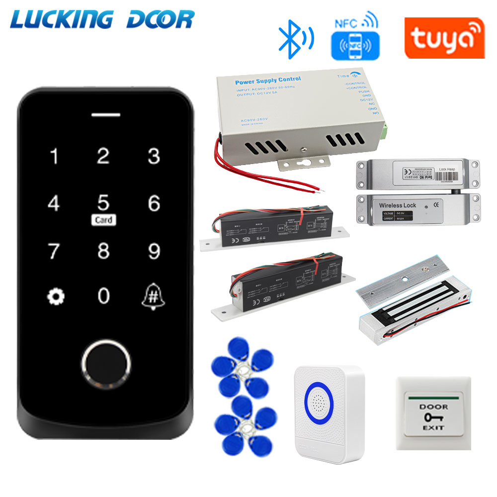 Fingerprint Padlock Weatherproof - TF9 IP65 Waterproof NFC Fingerprint Tuya