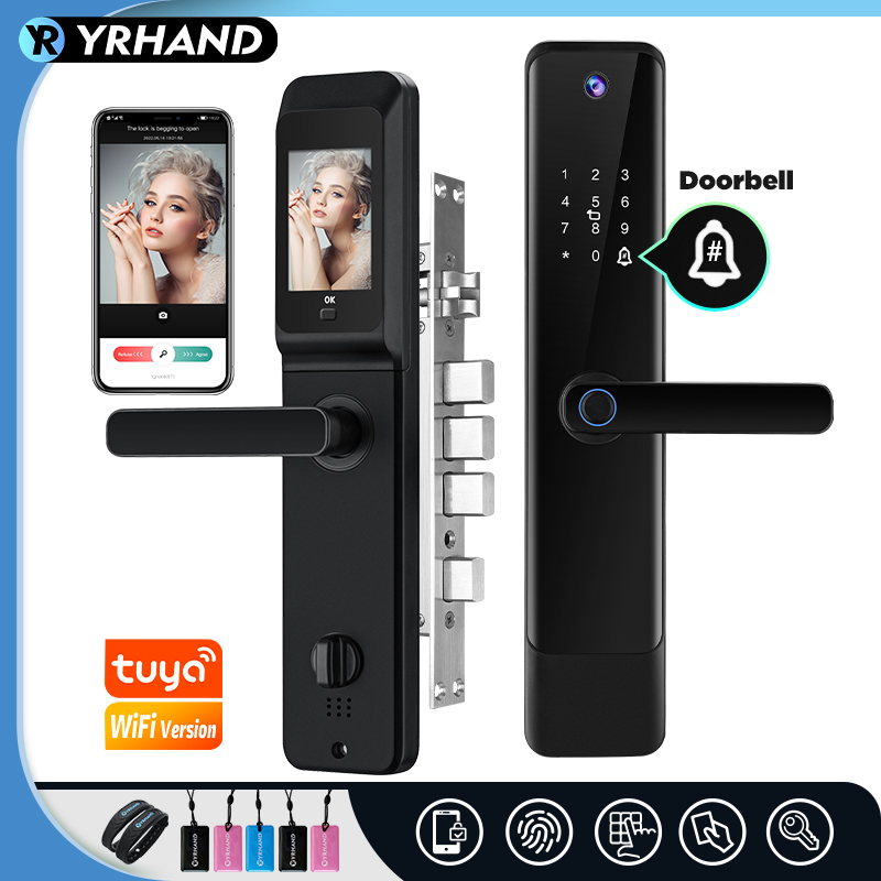 Smart Lock For Sliding Door - YRHAND Tuya Wifi Digital Electronic Smart