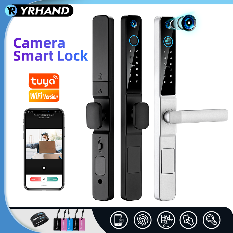 Smart Lock For Sliding Door - YRHAND IP66 Keyless Cat's Eye Waterproof
