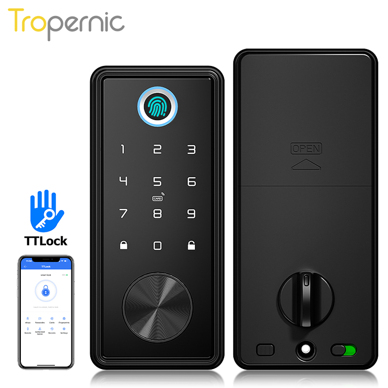 Smart Lock Deadbolt Keypad Bluetooth - Smart Deadbolt Locks for Front Door