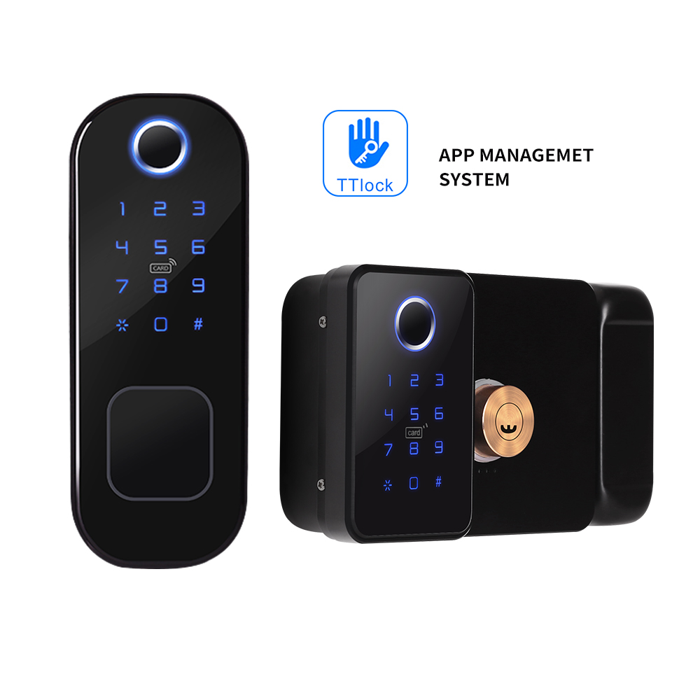 Smart Lock For Sliding Door - TTLOCK APP Outdoor Smart Lock Dual