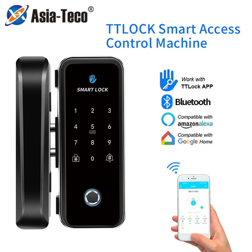 Smart Lock For Sliding Door - Smart Lock Bluetooth Tuya/TT App Control