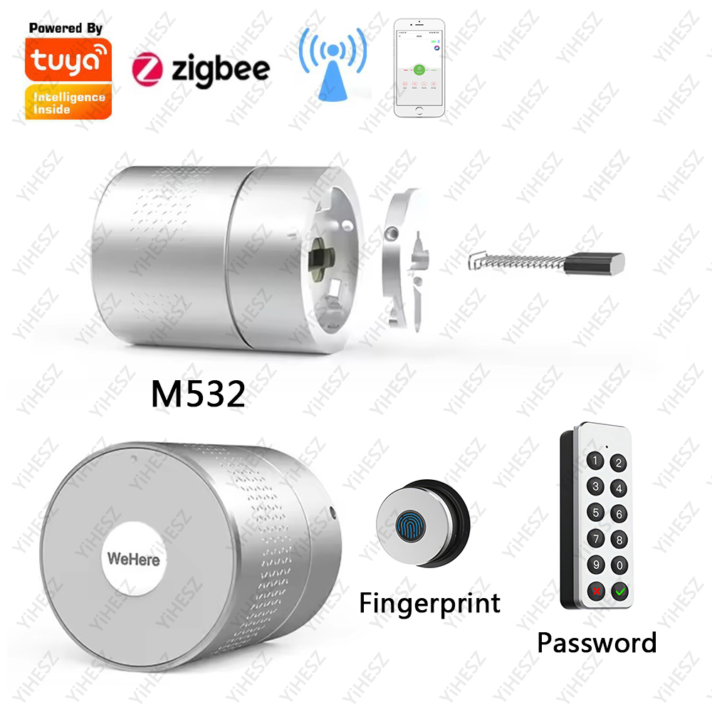 Smart Lock Zigbee Gateway - M532 Tuya Wehere App Smart Door
