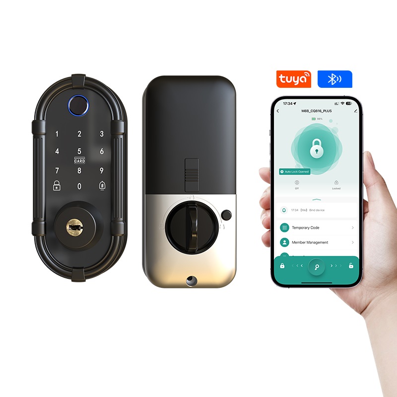 Smart Door Lock Fingerprint Wifi - Smart Interior Biometric Fingerprint Door Knob