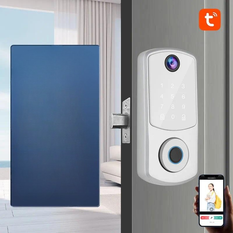 Smart Lock Deadbolt Keypad Bluetooth - TTLock Bluetooth Smart Fingerprint Deadbolt Lock