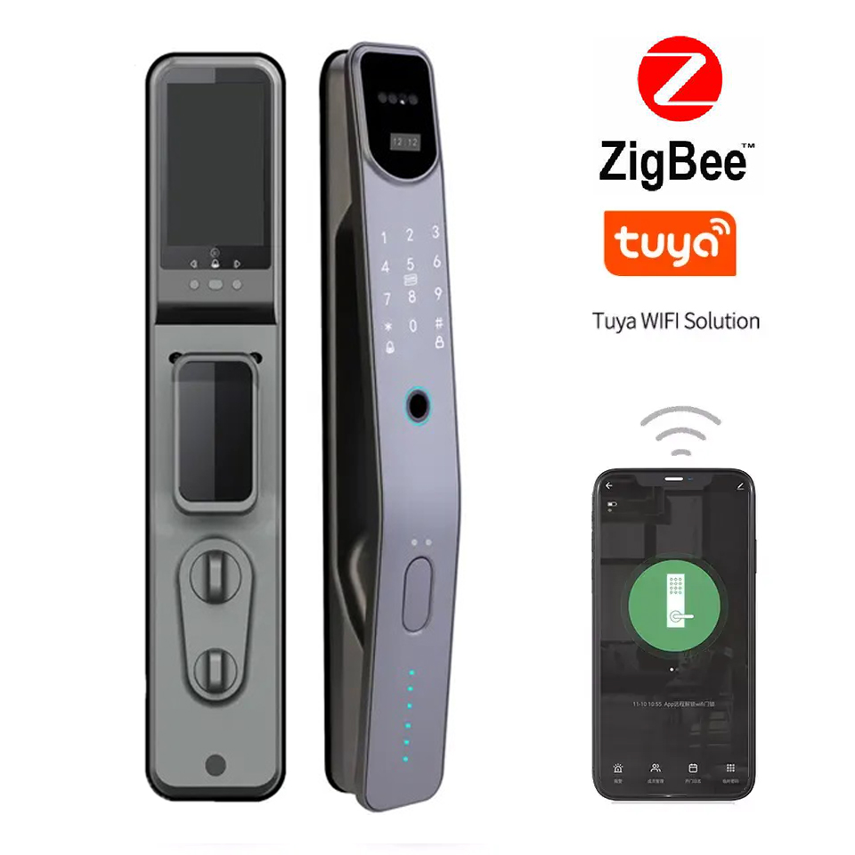 Smart Lock Zigbee Gateway - Automatic Zigbee Tuya Smart Lock 3d