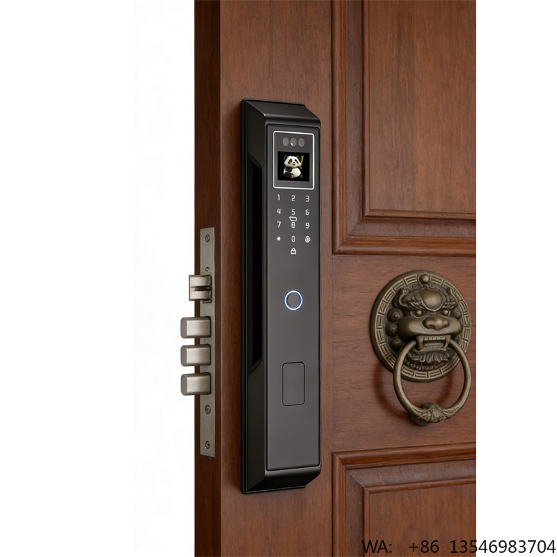 Smart Door Lock 3D Face Palm Vein - AI Voice Smart Door Lock with