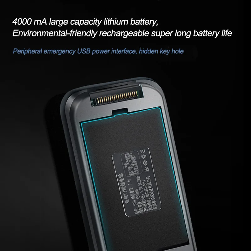 Facial Recognition Fingerprint - Video Door Lock With Camera Peephole review and price
