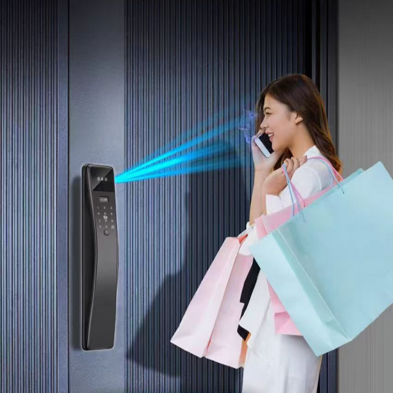 Smart Password Lock Fingerprin - Video Door Lock With Camera Peephole review and price