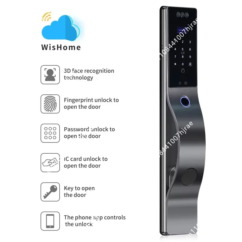 Digital Smart Door Lock WiFi A - Smart Door Lock Fingerprint Wifi review and price