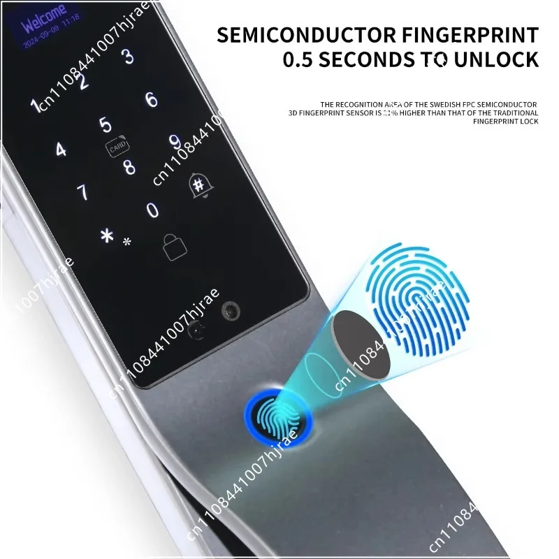 Digital Smart Door Lock WiFi A - Smart Door Lock Fingerprint Wifi review and price