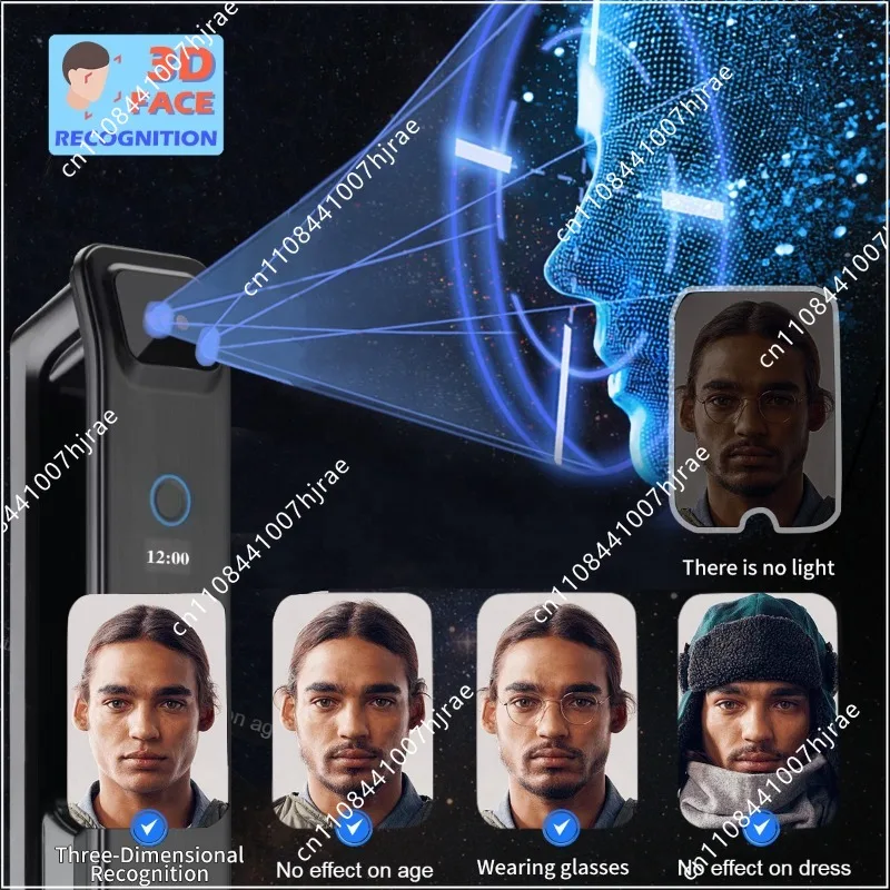 3D Facial Recognition Fingerpr - Face Recognition Door Lock review and price