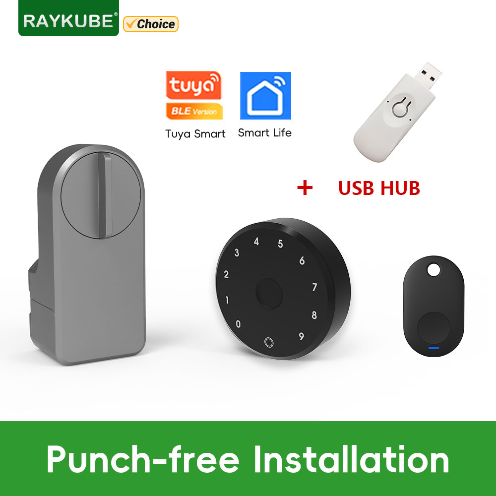 RAYKUBE A1 Pro Tuya BEL Smart  - Smart Door Lock Tuya App review and price