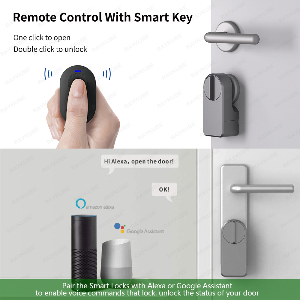 RAYKUBE A1 Pro Tuya BEL Smart  - Smart Door Lock Tuya App review and price