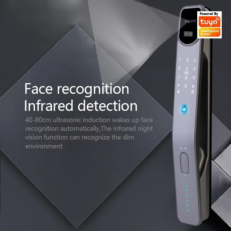 WIFI Face Recognition Smart Lo - Smart Door Lock Tuya App review and price