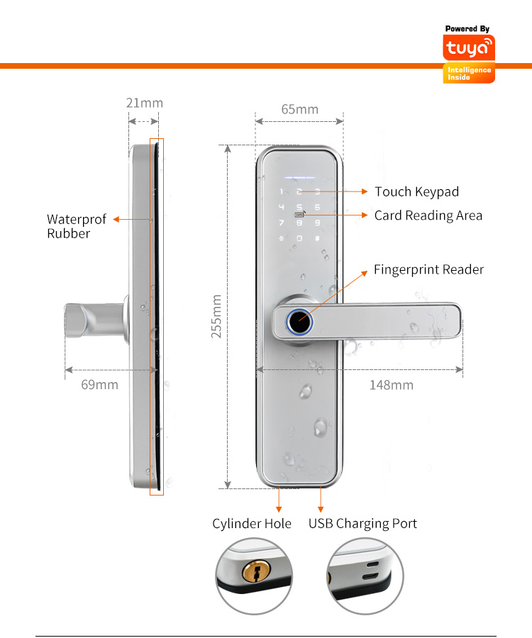 Cerradura Intelige X5 Waterpro - Smart Lock For Sliding Door review and price