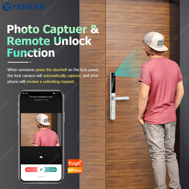 YRHAND IP66 Keyless Cat's Eye  - Smart Lock For Sliding Door review and price