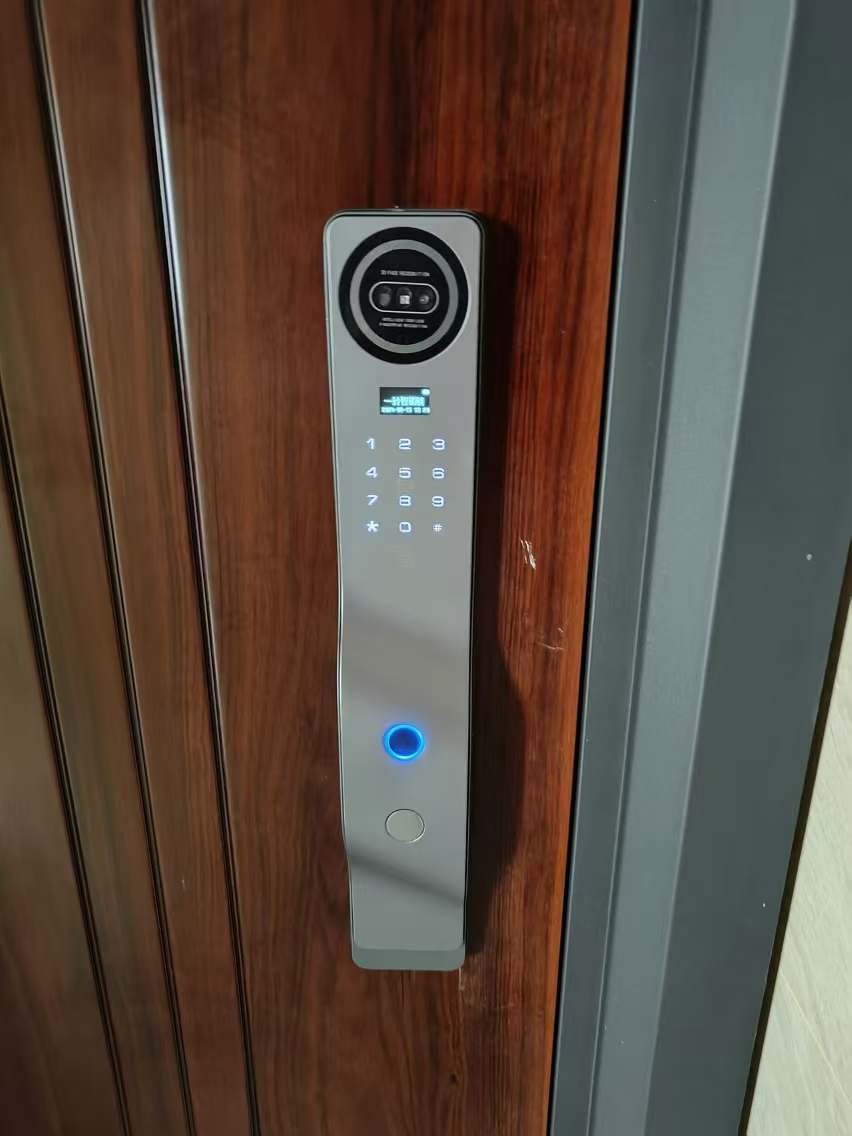 3D-Face Recognition Wifi Tuya  - Smart Door Lock 3D Face Palm Vein review and price