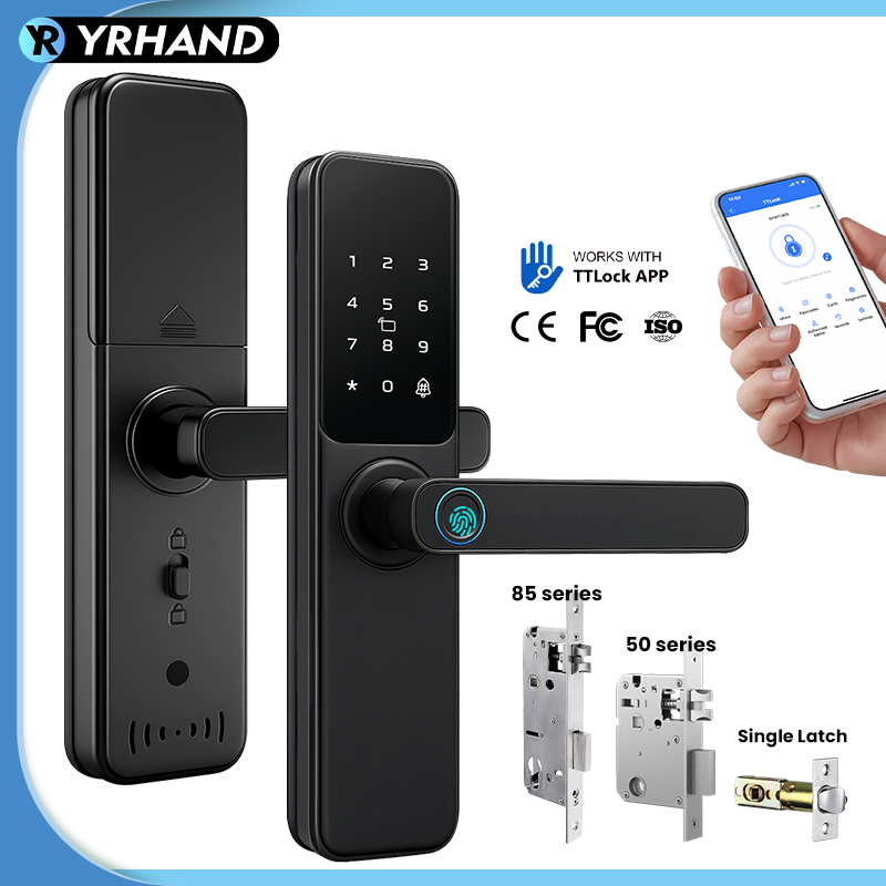 Bluetooth TTLock App Fingerpri - Smart Lock For Sliding Door review and price