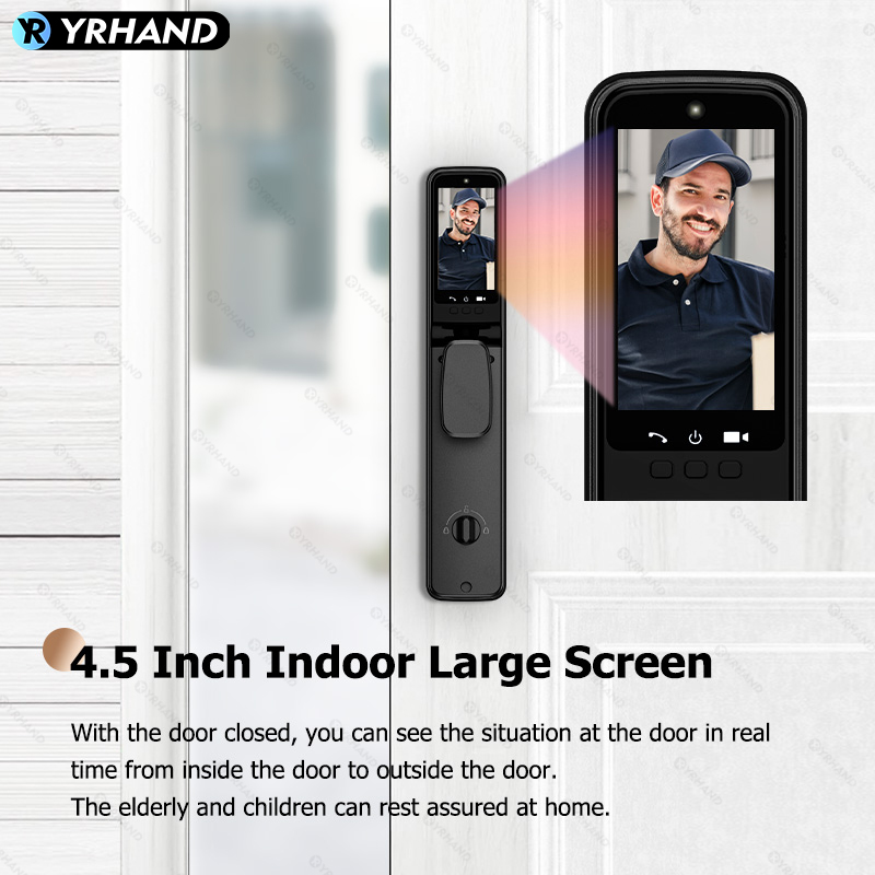 Real Time Intercom Palm Vein R - Smart Door Lock With Camera Intercom review and price