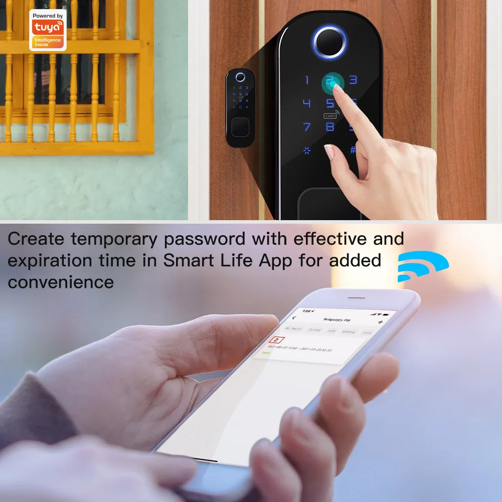 MOES WiFi Tuya Smart Lock Door - Smart Door Lock Fingerprint Wifi review and price
