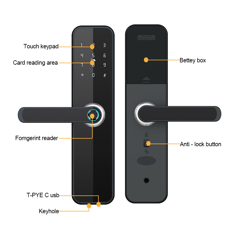 Smart Lock Fingerprint Digital - Smart Lock Zigbee Gateway review and price