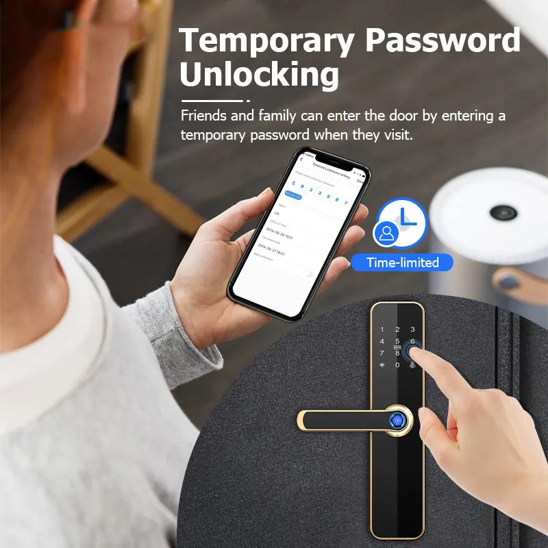 Smart Lock Fingerprint Digital - Smart Lock Zigbee Gateway review and price