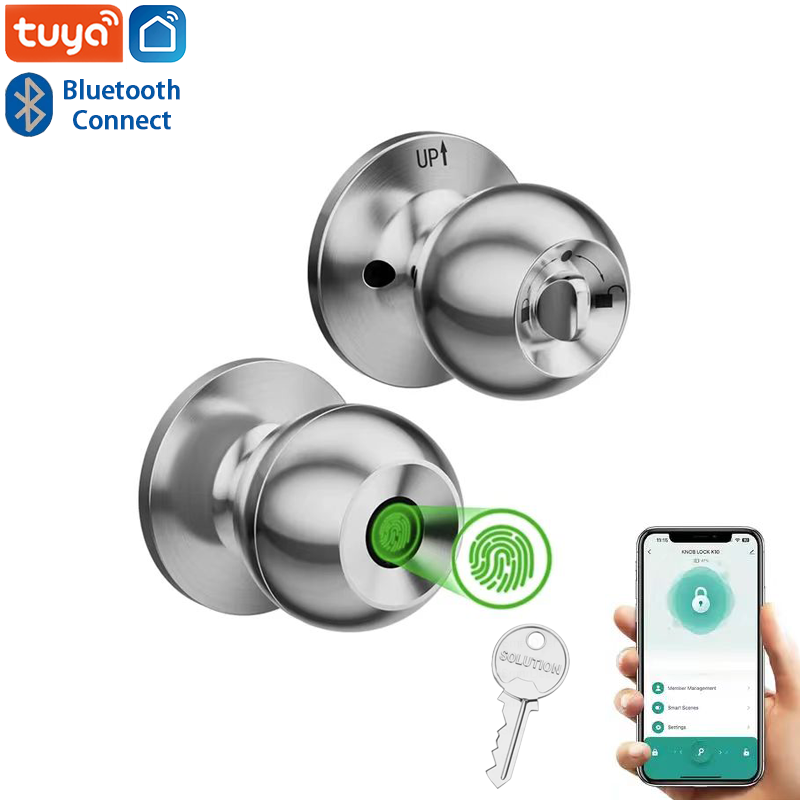 Bluetooth Tuya APP Control Sma - Fingerprint Padlock Weatherproof review and price