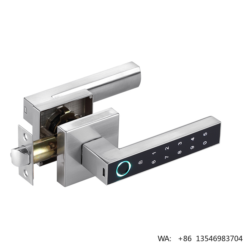Digital Electric Password Fing - Digital Door Lock Fingerprint Handle review and price