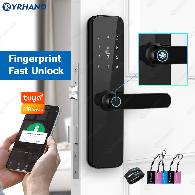 F7 Tuya wifi fechadura eletron - Smart Lock Zigbee Gateway review and price