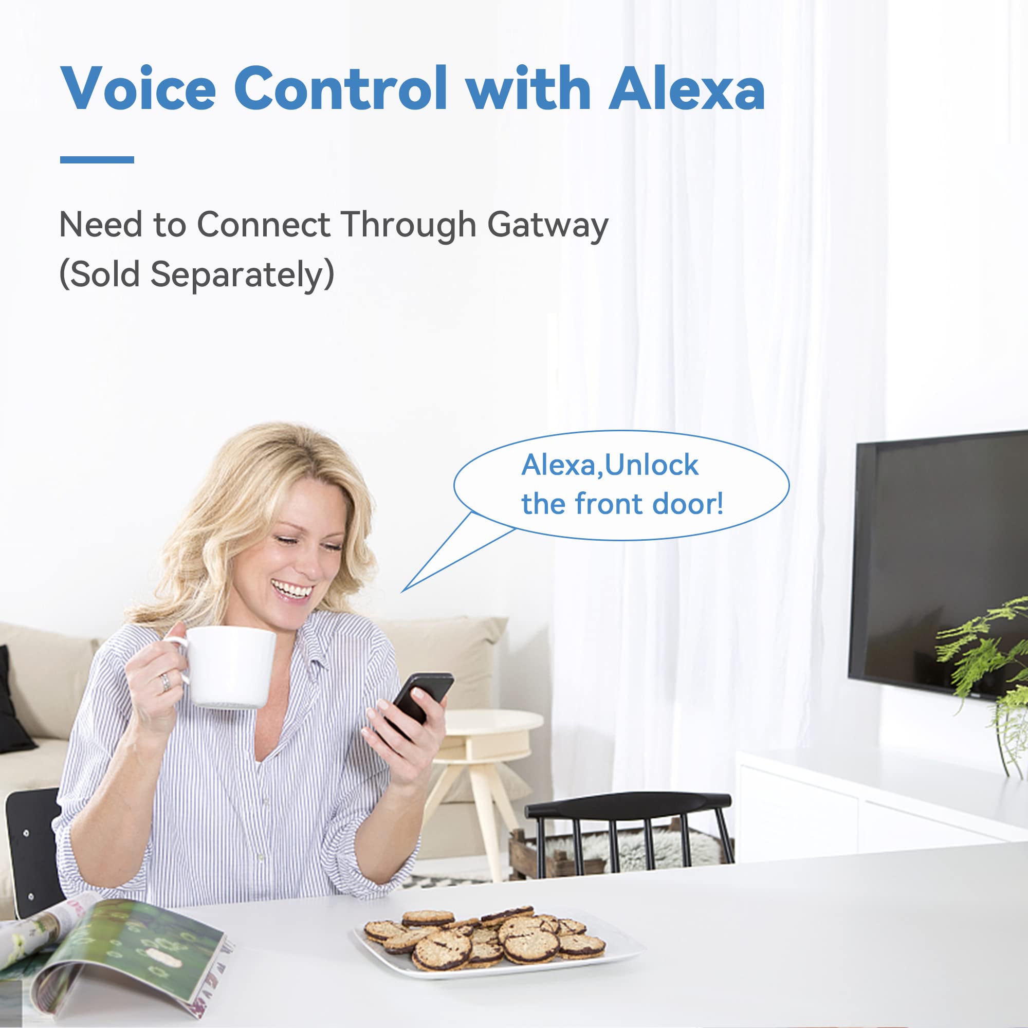 Smart Deadbolt Locks for Front - Smart Lock Deadbolt Keypad Bluetooth review and price