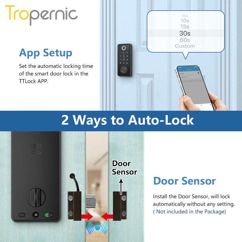 Smart Deadbolt Locks for Front - Smart Lock Deadbolt Keypad Bluetooth review and price
