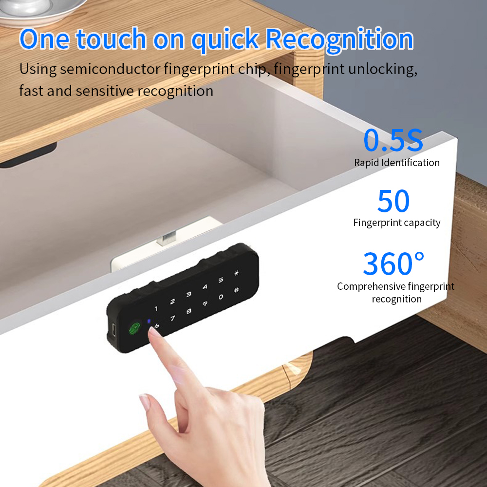 Tuya Smart Fingerprint Lock El - Smart Door Lock Tuya App review and price