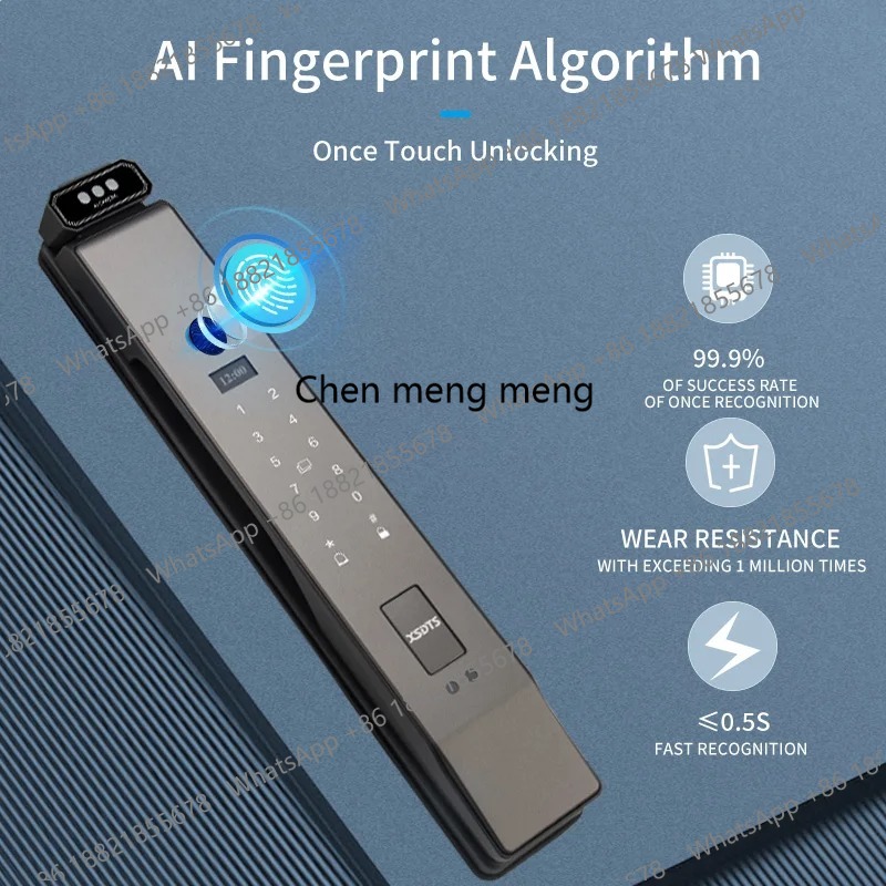 3D Face Real-time Intercom Sma - Smart Door Lock With Camera Intercom review and price