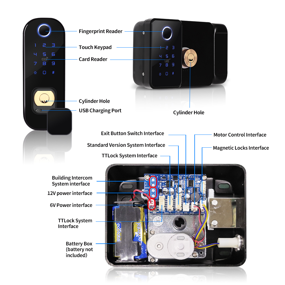 TTLOCK APP Outdoor Smart Lock  - Smart Lock For Sliding Door review and price