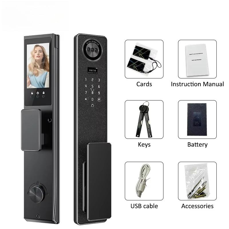 Tuya WiFi Smart Door Lock, Hom - Smart Door Lock Fingerprint Wifi review and price