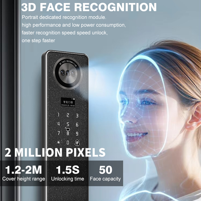 Tuya WiFi Smart Door Lock, Hom - Smart Door Lock Fingerprint Wifi review and price