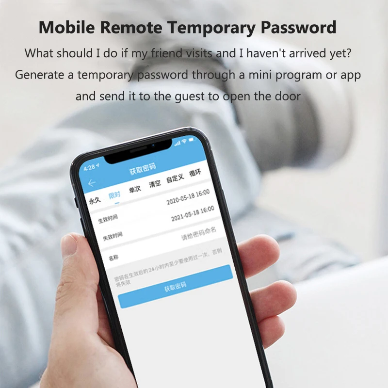 TTLock Version Smart Lock Buil - Smart Rim Lock Wifi Fingerprint review and price