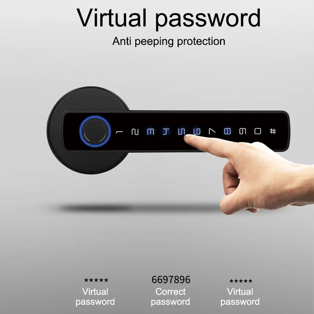 TYSH Tuya Smart Automatic Secu - Smart Door Lock Fingerprint Wifi review and price