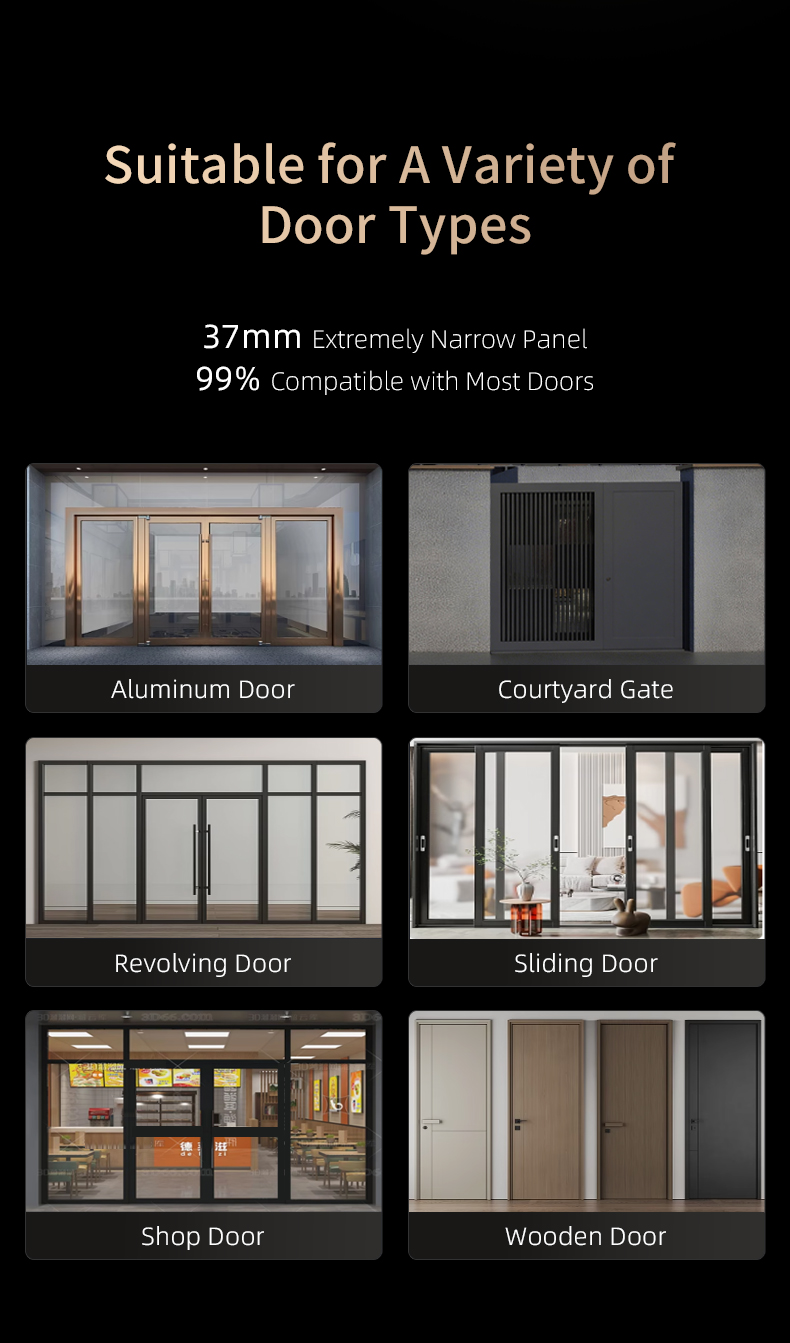 Tuya WiFi Electronic Smart Doo - Smart Door Lock 3D Face Palm Vein review and price