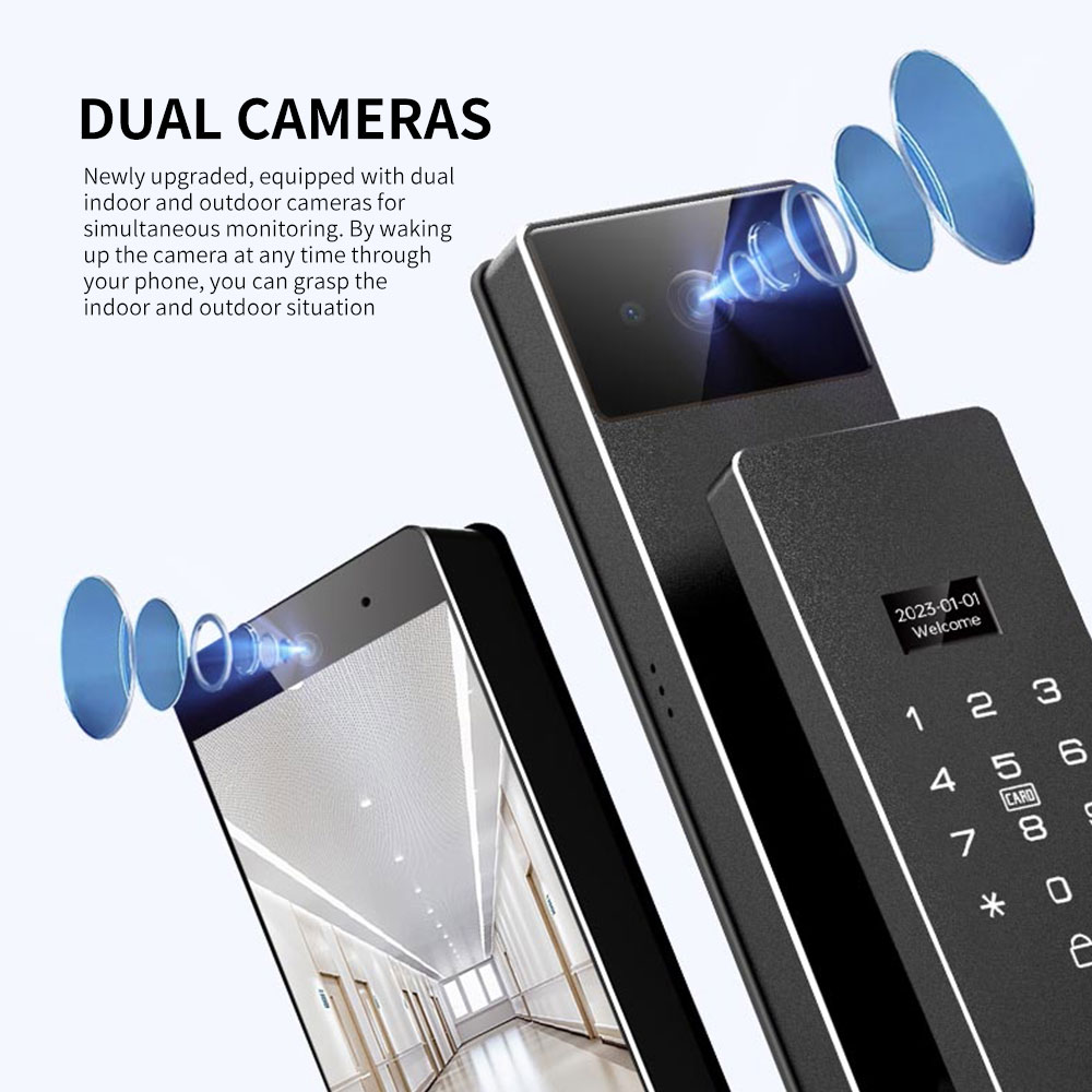 High-End Home Palm Vein J-link - Smart Door Lock 3D Face Palm Vein review and price