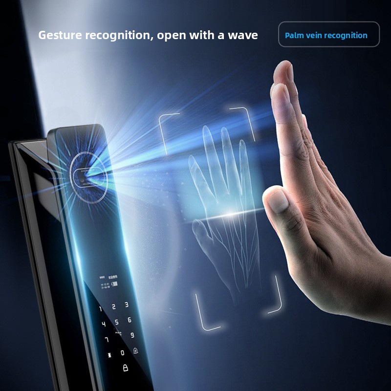 Visual Smart Door Lock 3D Face - Smart Door Lock With Camera Intercom review and price