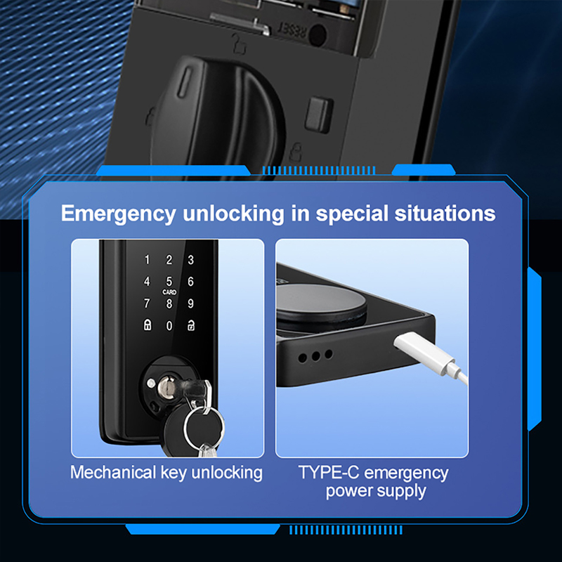 Smart Fingerprint Deadbolt Loc - Smart Door Lock Tuya App review and price