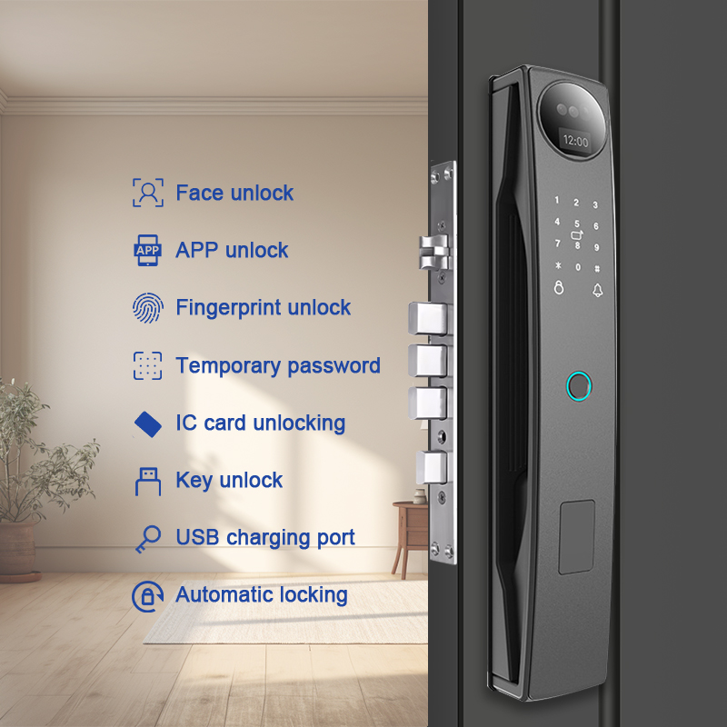 CAMAKT Tuya Smart Door Lock wi - Face Recognition Door Lock review and price