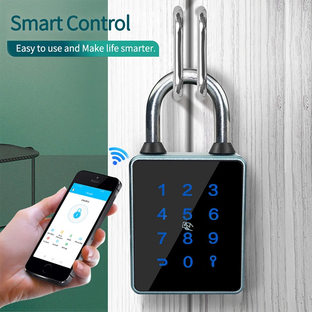 Tuya TTLOCK Smart Padlock APP  - Fingerprint Padlock Weatherproof review and price