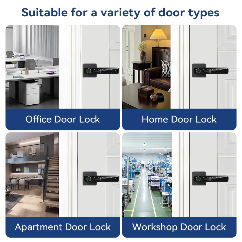 XSDTS Tuya Handle Fingerprint  - Digital Door Lock Fingerprint Handle review and price