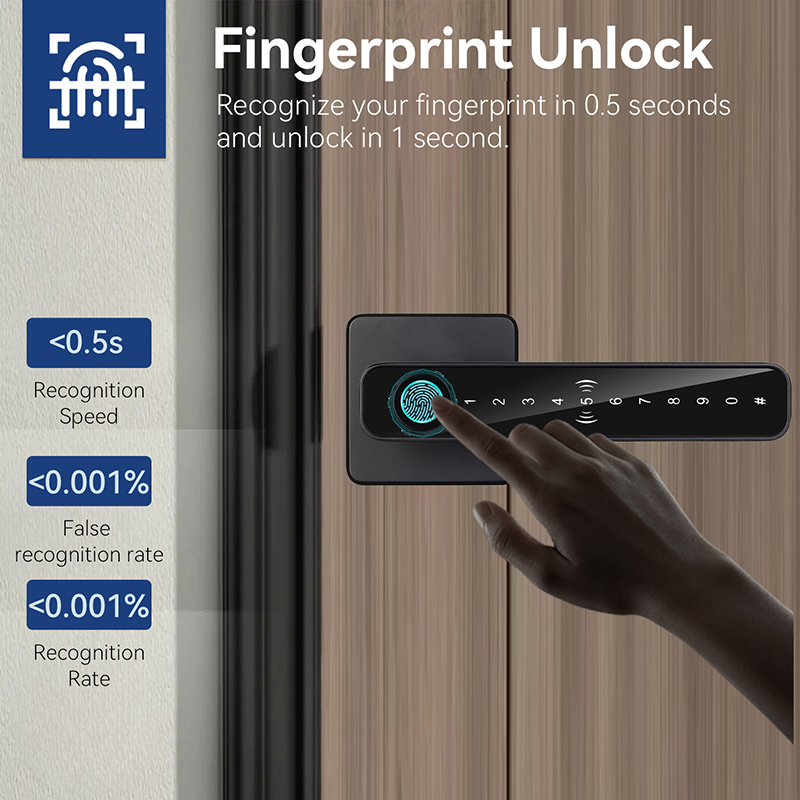 XSDTS Tuya Handle Fingerprint  - Digital Door Lock Fingerprint Handle review and price