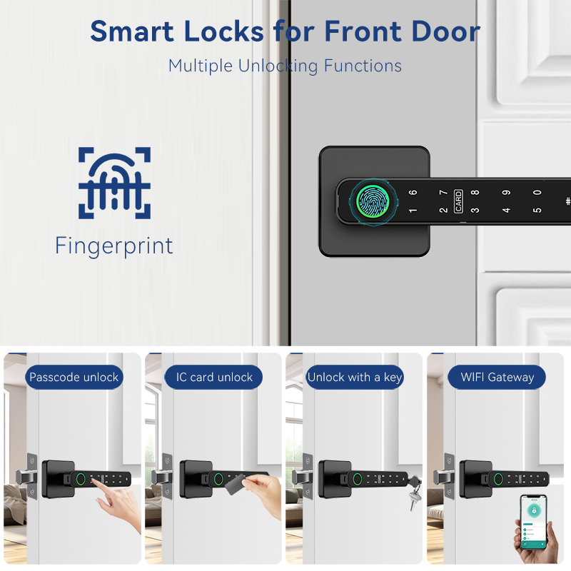 XSDTS Tuya Handle Fingerprint  - Digital Door Lock Fingerprint Handle review and price