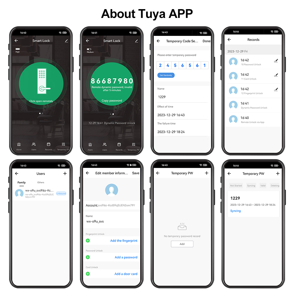 WiFi Tuya APP Biometric Finger - Fingerprint Padlock Weatherproof review and price