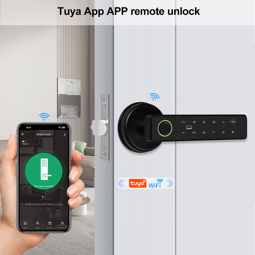 WiFi Tuya APP Biometric Finger - Fingerprint Padlock Weatherproof review and price